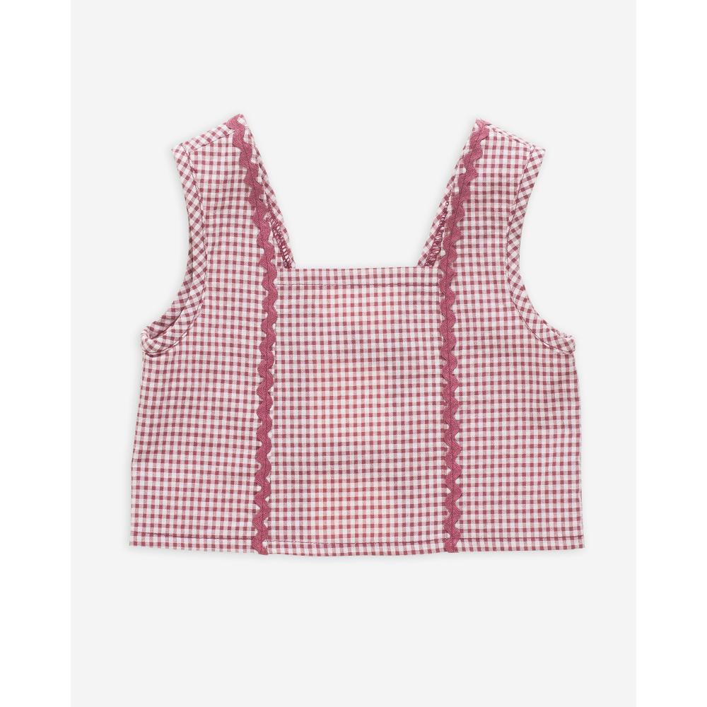 Top Seersucker sangria