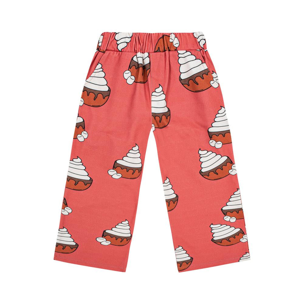 Chocolate red brick pants