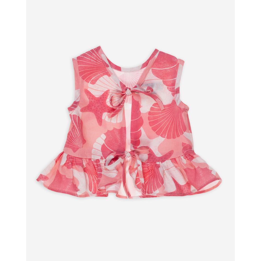 Pink Top with bows
