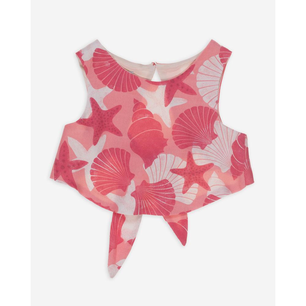 Pink Top with back bow