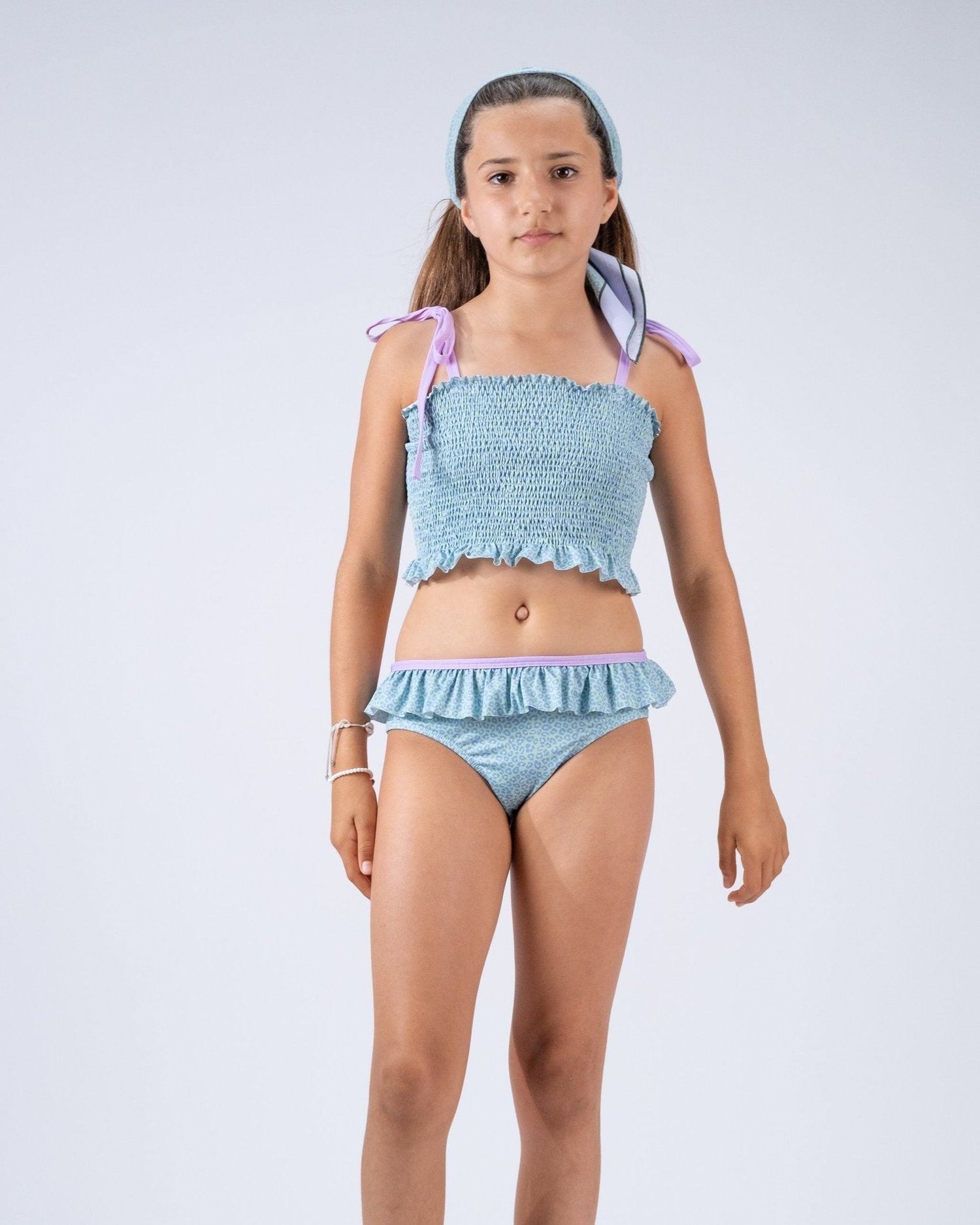 Tiny animal dots  frilled set