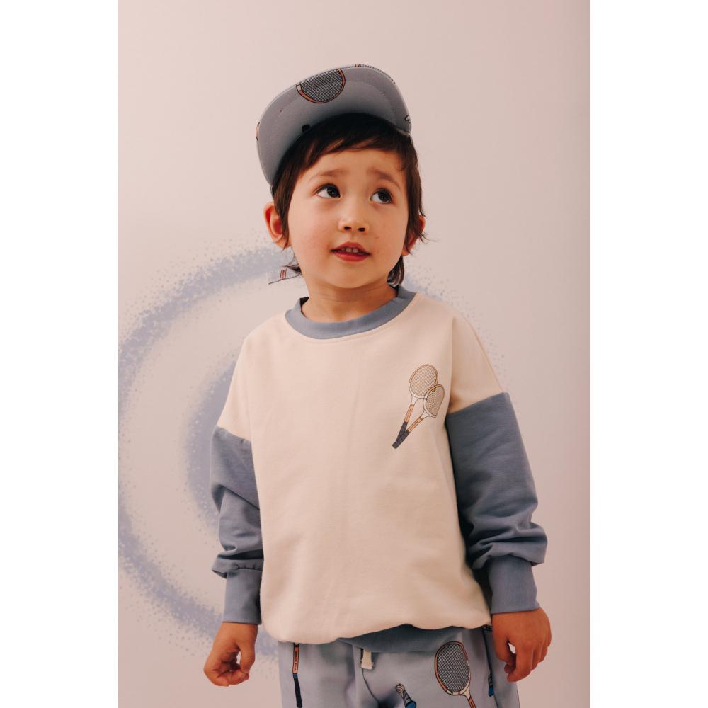 Tennis terry sweatshirt