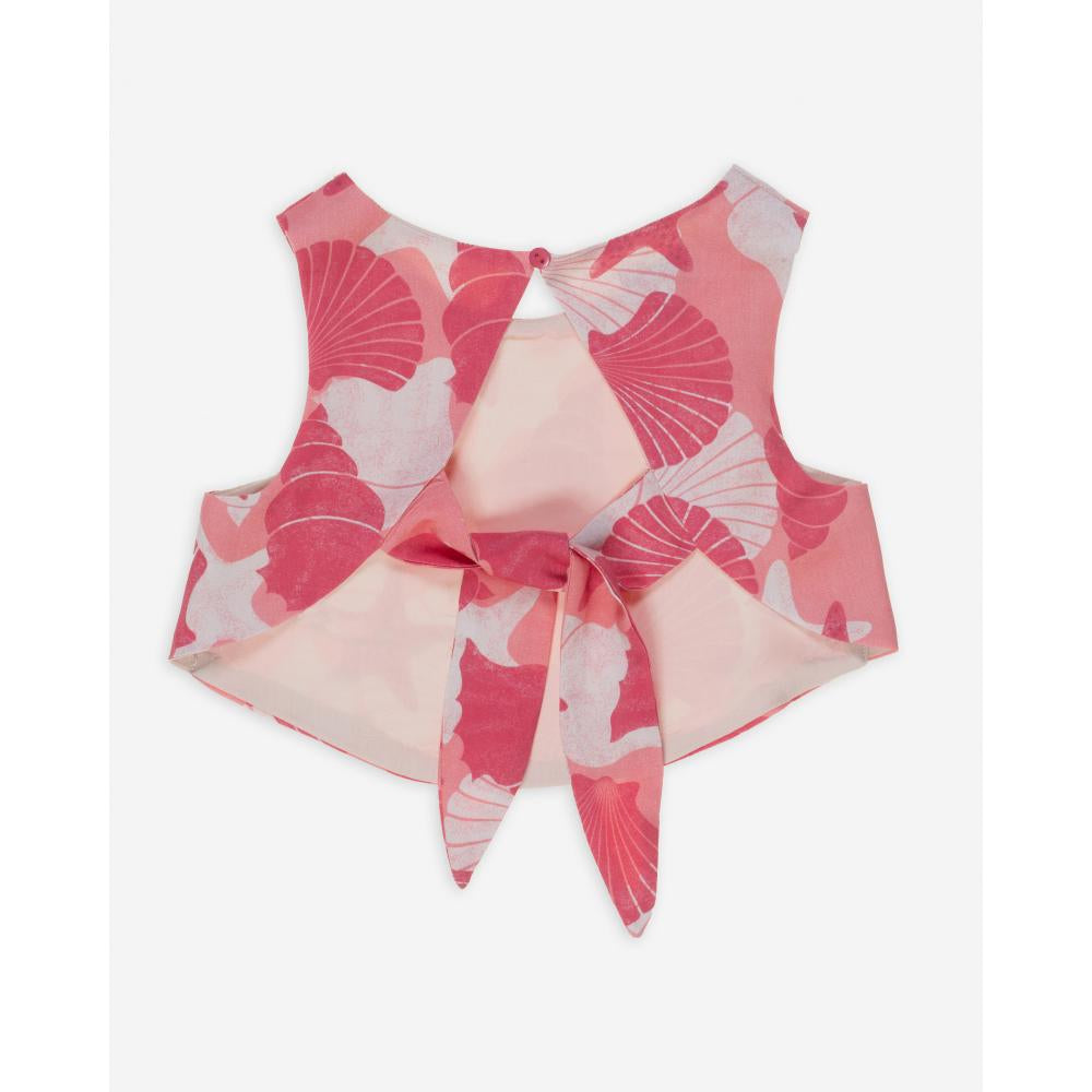 Pink Top with back bow