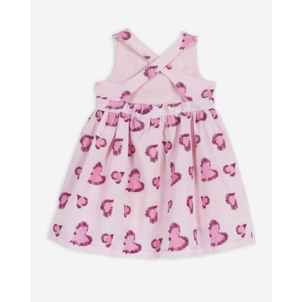 Muslin colorful dress