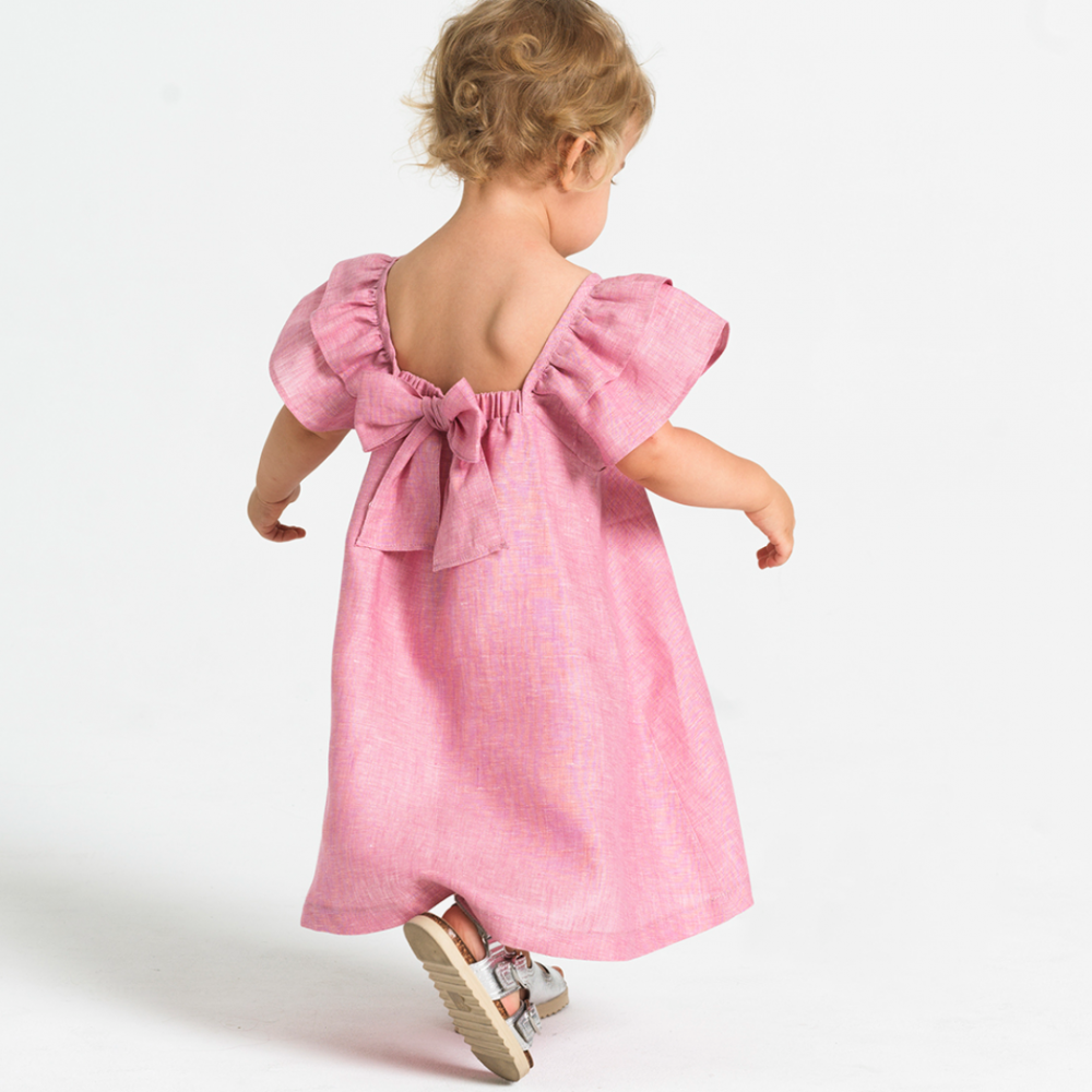 Kleia linen dress