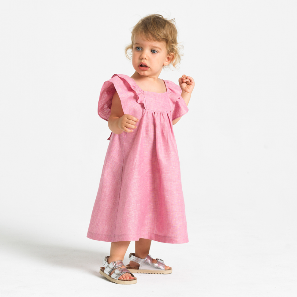 Kleia linen dress