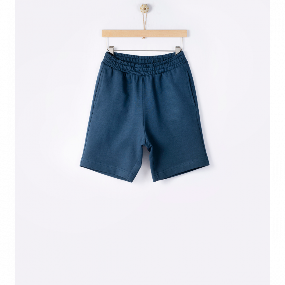 Navy cotton short