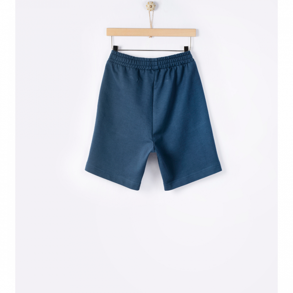 Navy cotton short