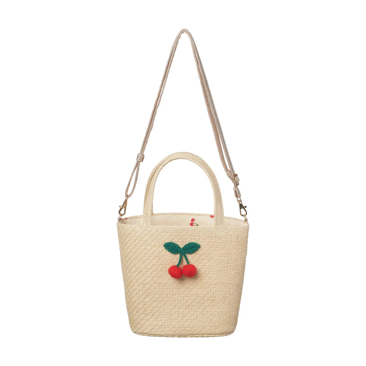 Cherry basket bag