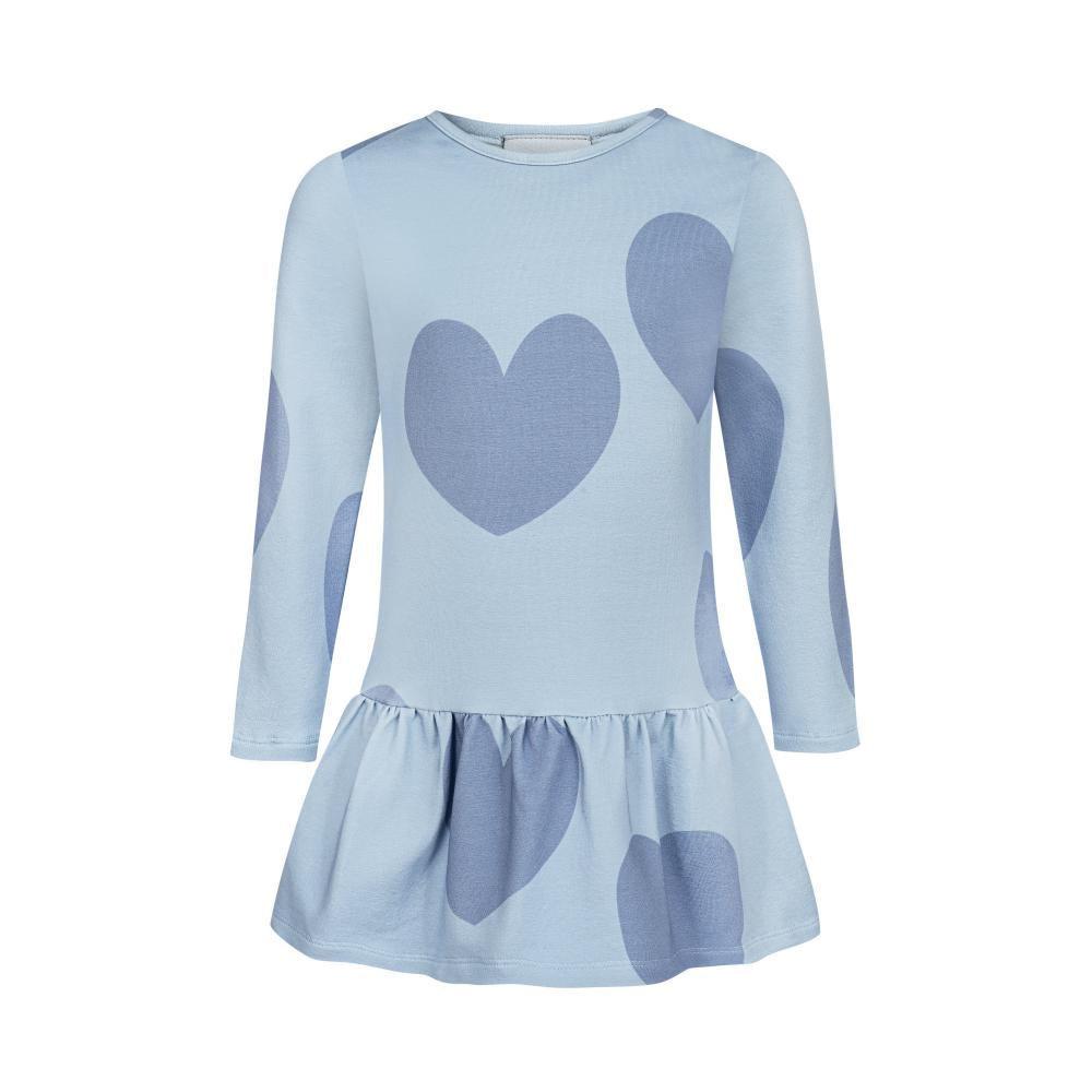 Hearts blue dress