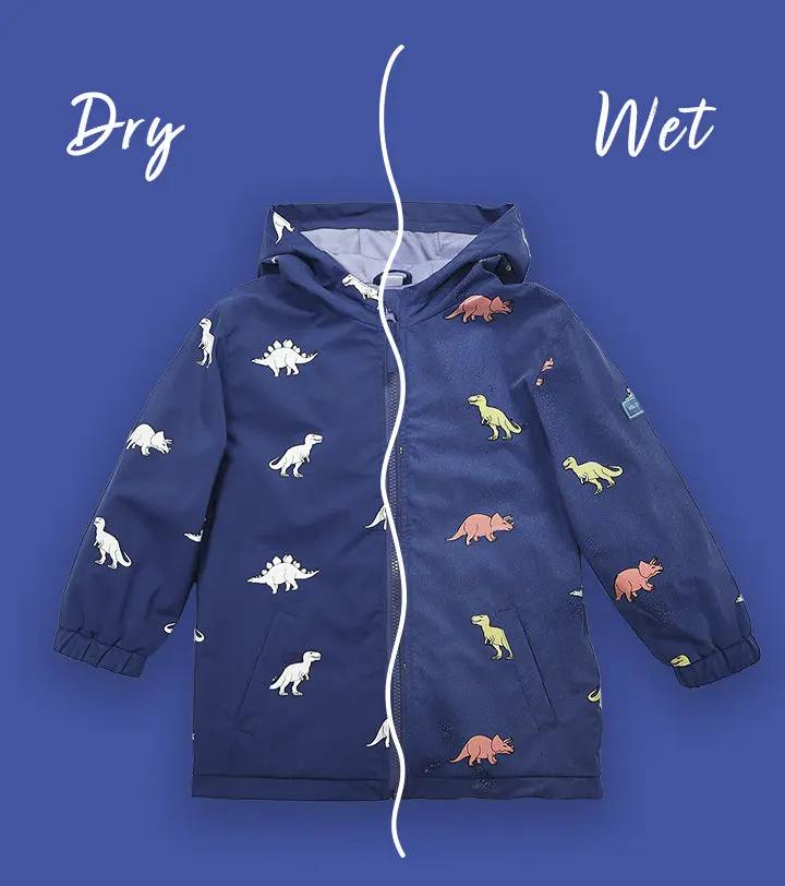Color Changing Dinosaur Raincoat