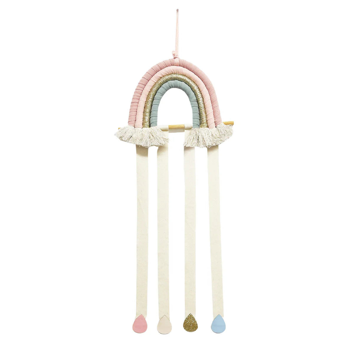 Rainbow drops clip hanger