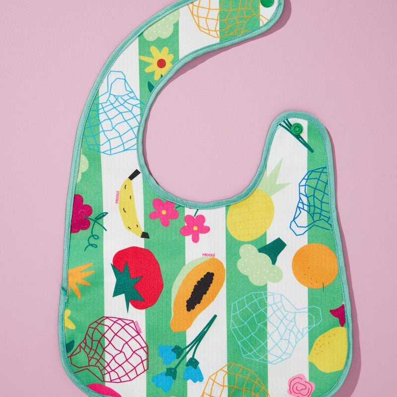 FRUITS AND VEGGIES waterproof bib