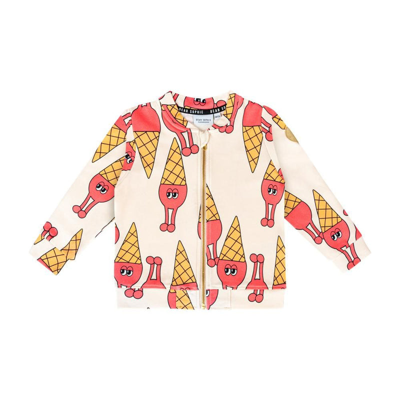 ICE CREAM LIGHT BOMBER JACKET