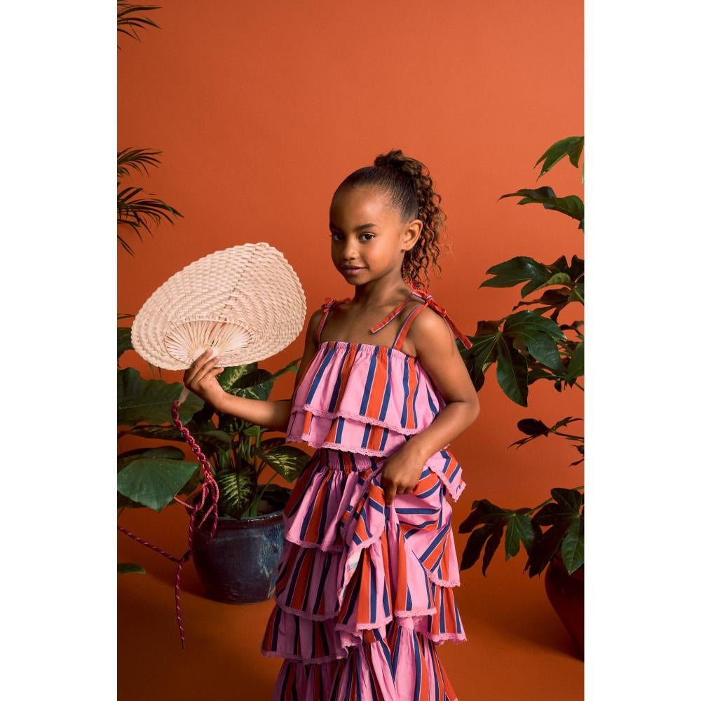 Ruffles stripes top