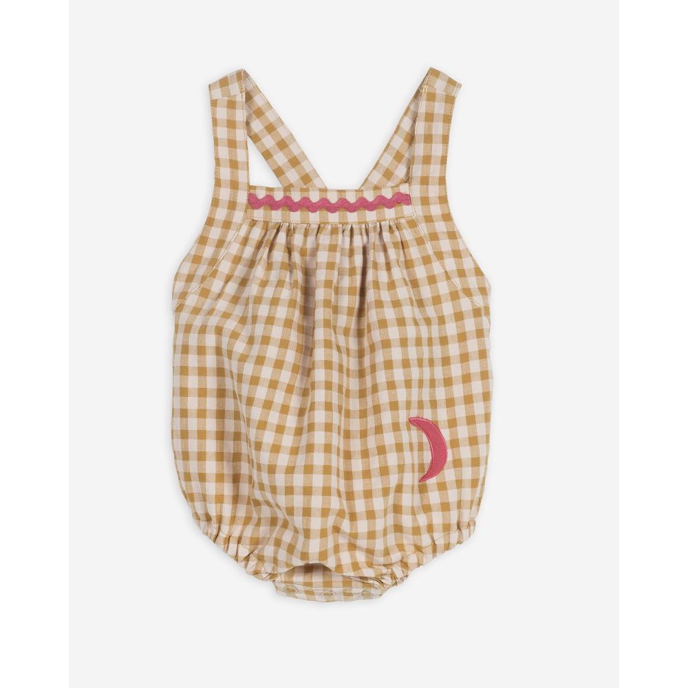 Checkered romper