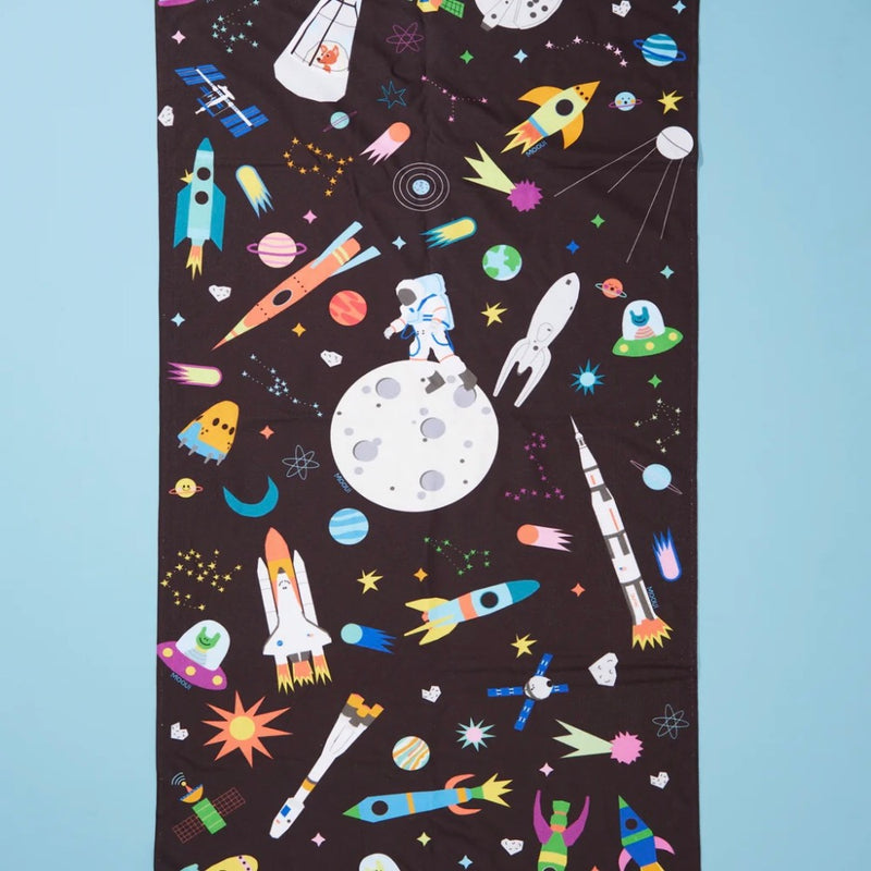 Space beach towel