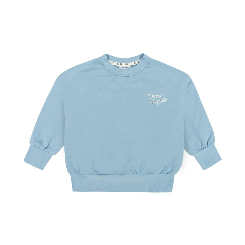 Tennis blue oversize sweatshirt
