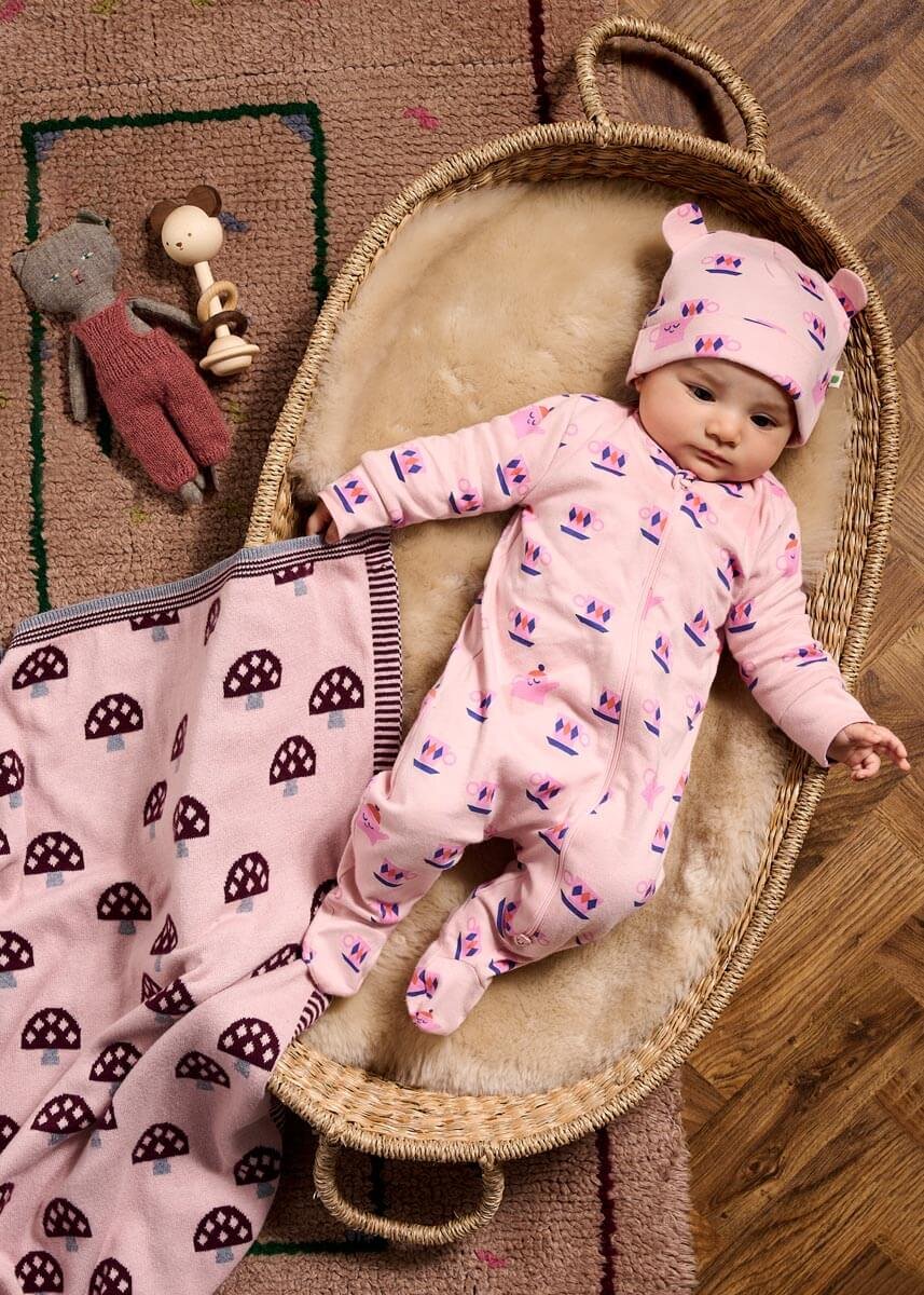 TEA TIME SLEEPSUIT 100% organic cotton