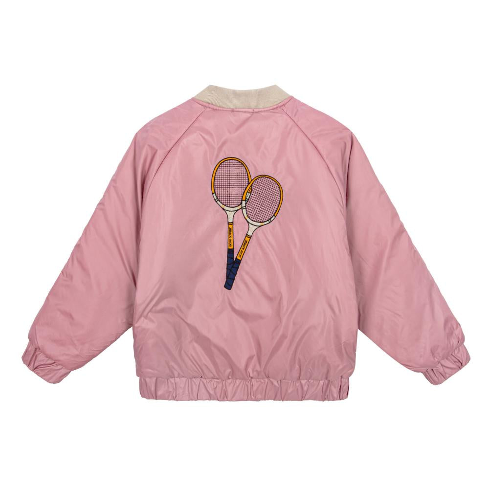 Tennis pink insulated jacket