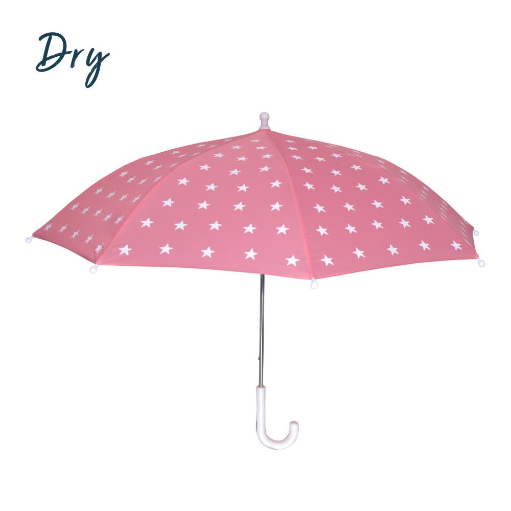 PINK STAR UMBRELLA