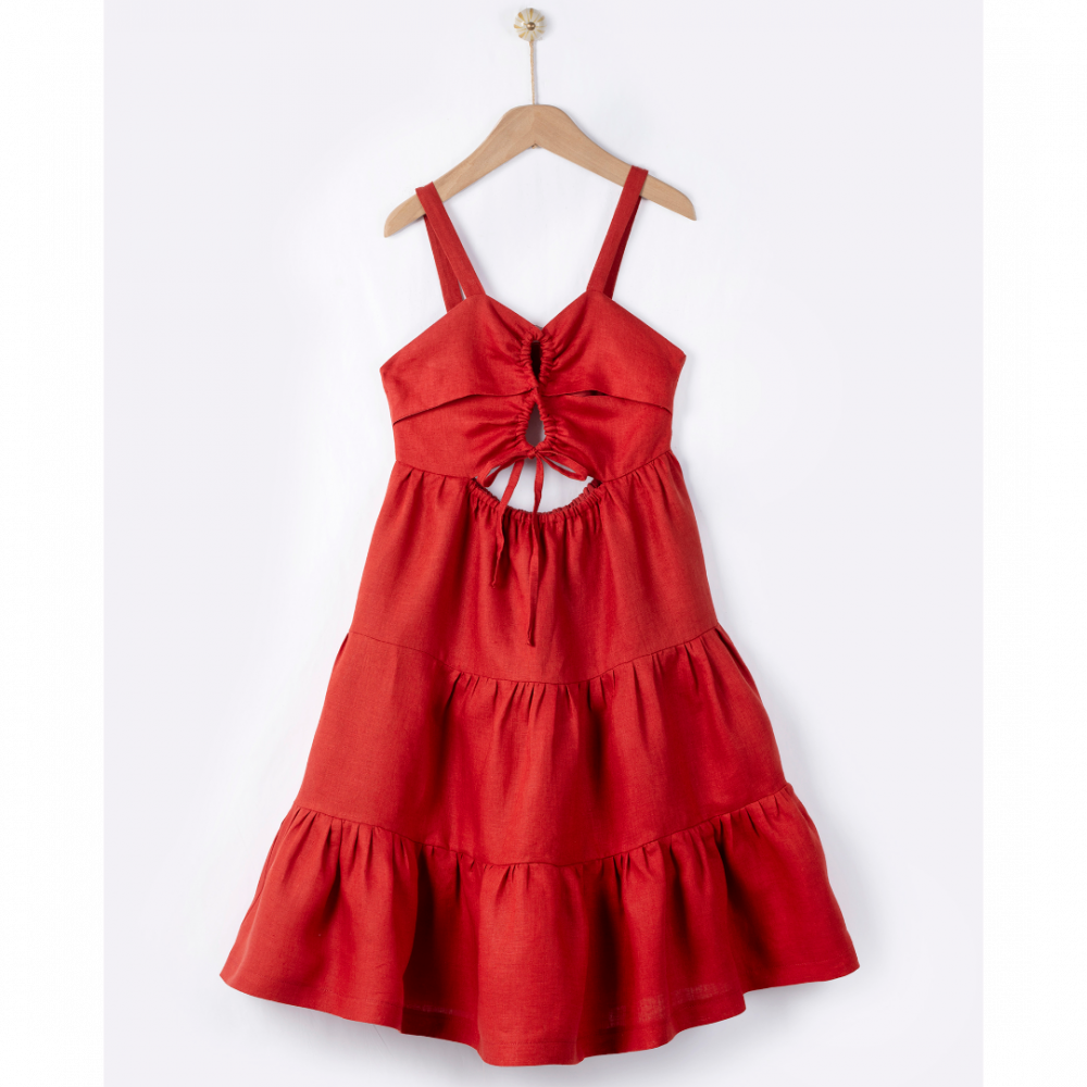 Gaia linen dress