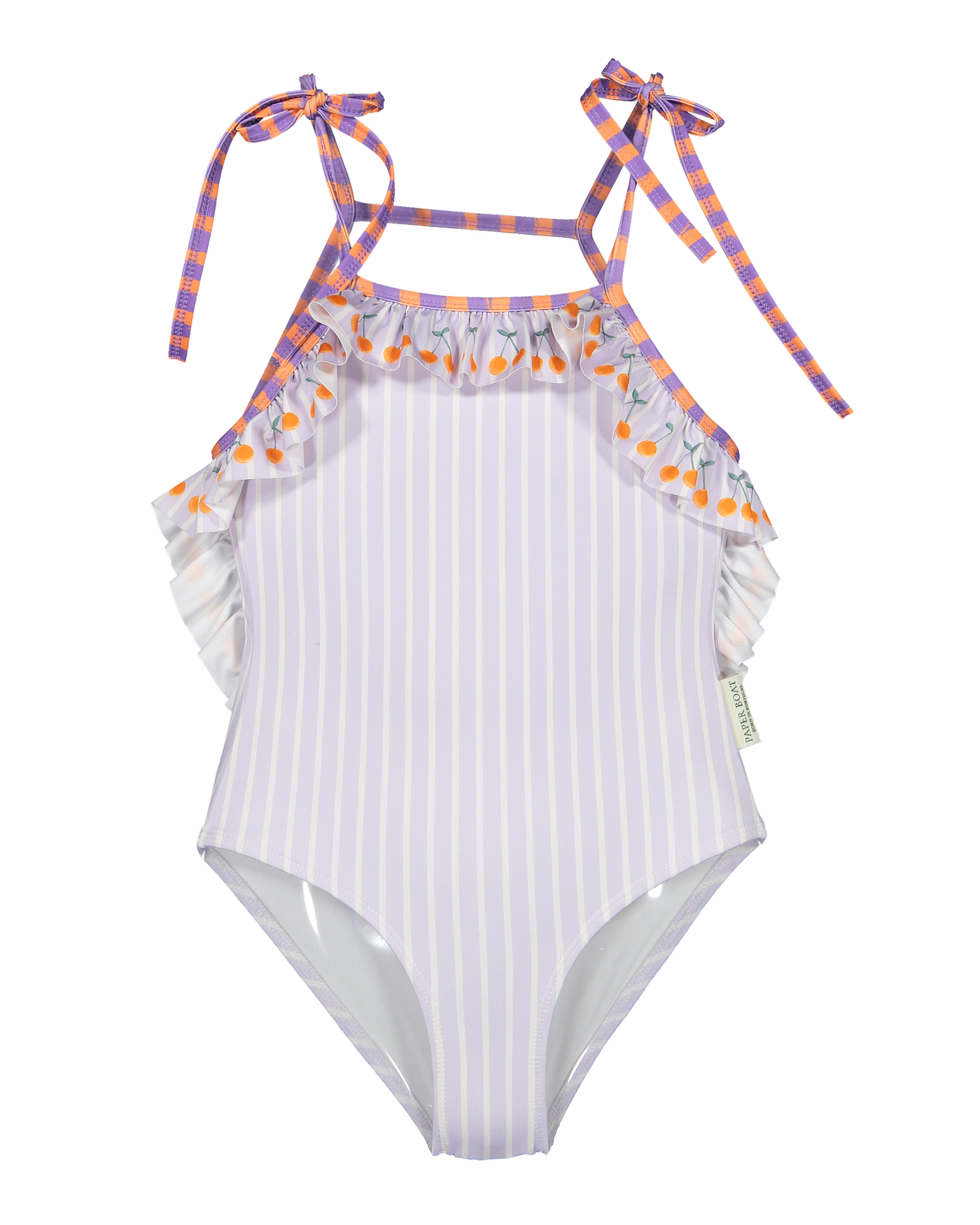 Lavender cherry swimsuit
