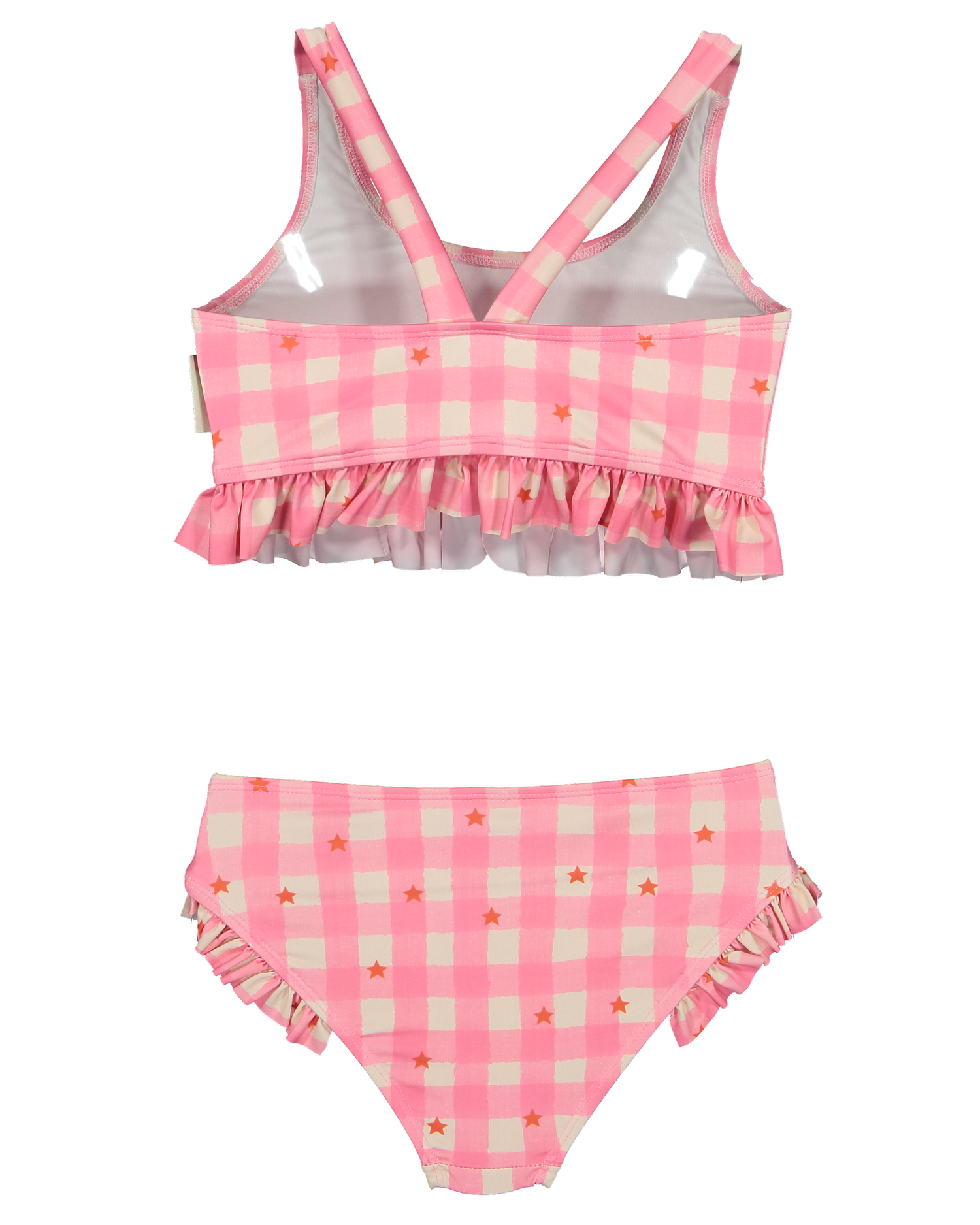 Gingham stars set