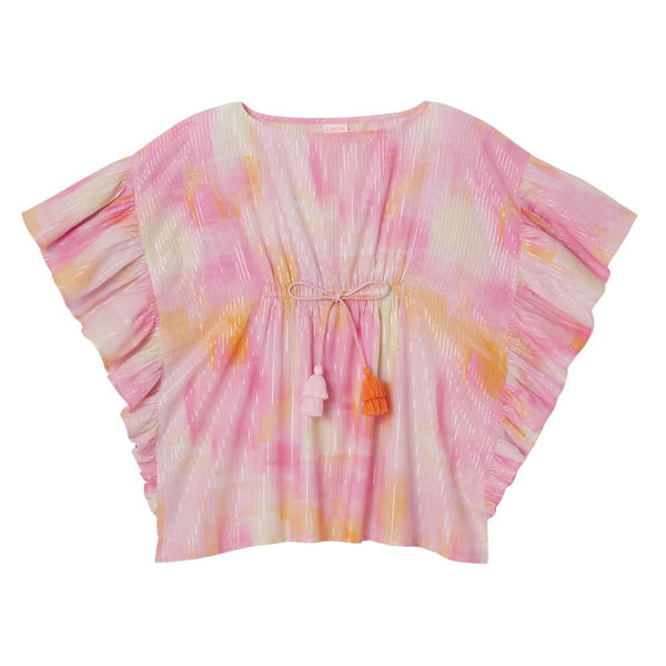 KOKOMO CAFTAN PINK-ORANGE