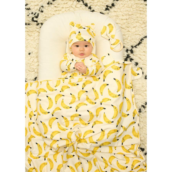 Banana baby blanket 100% organic cotton