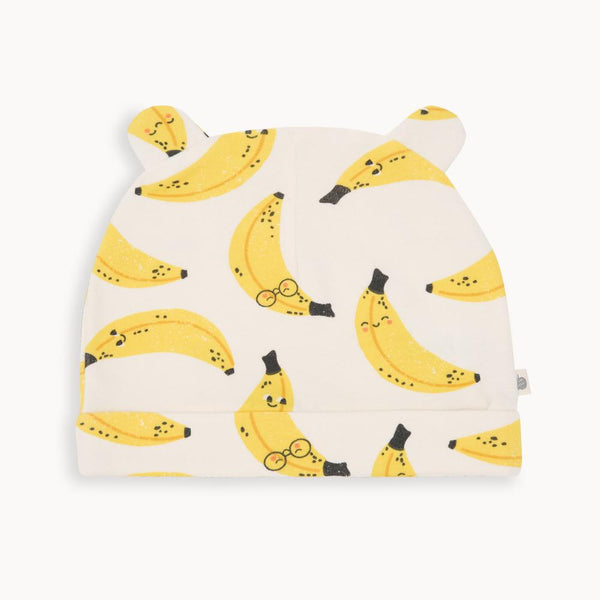 Banana baby hat 100% organic cotton