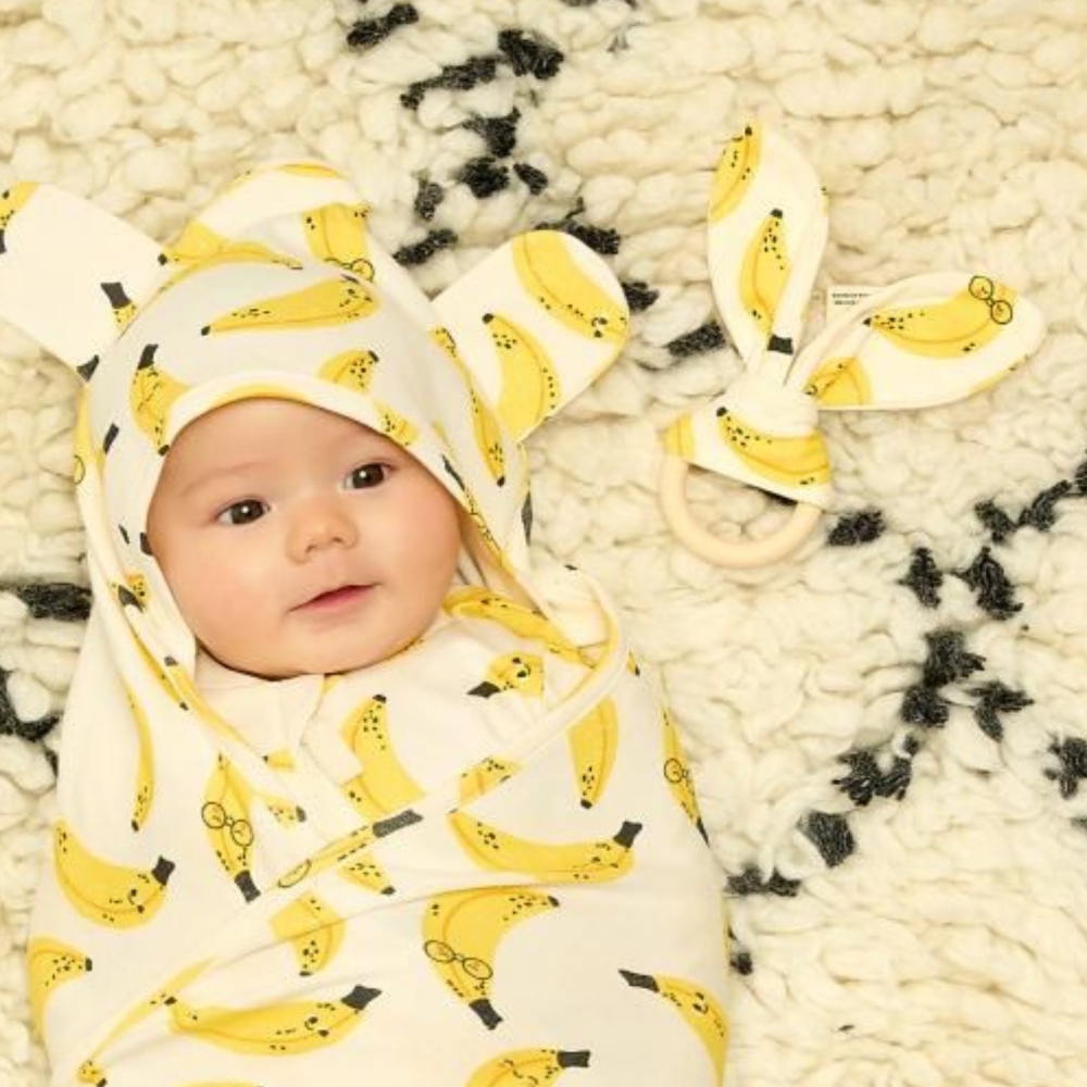 Bananabite baby teething ring