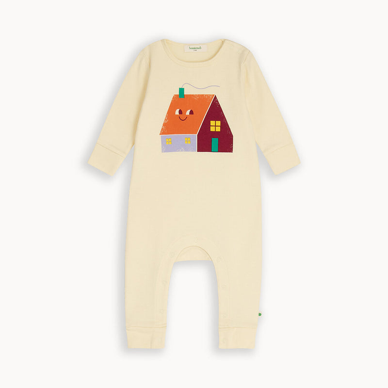 COSY CABIN PLAYSUIT 100% organic cotton