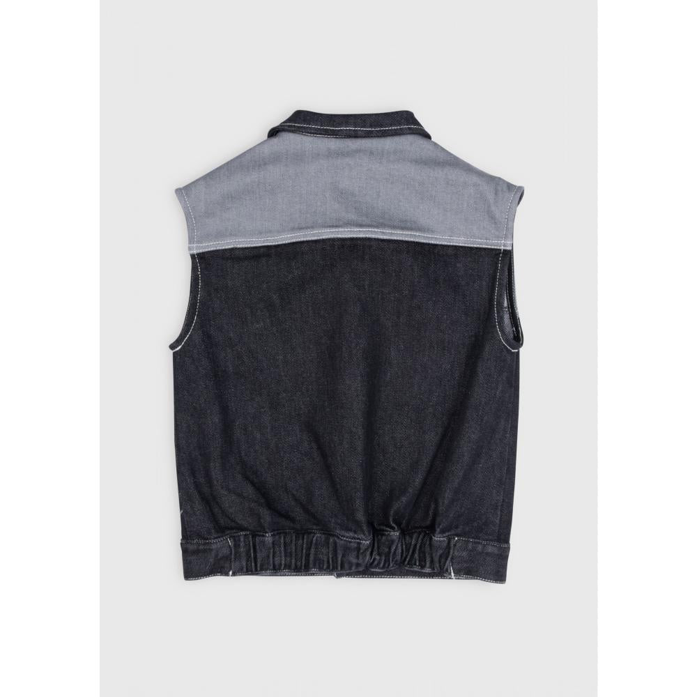 LENNY VEST DENIM