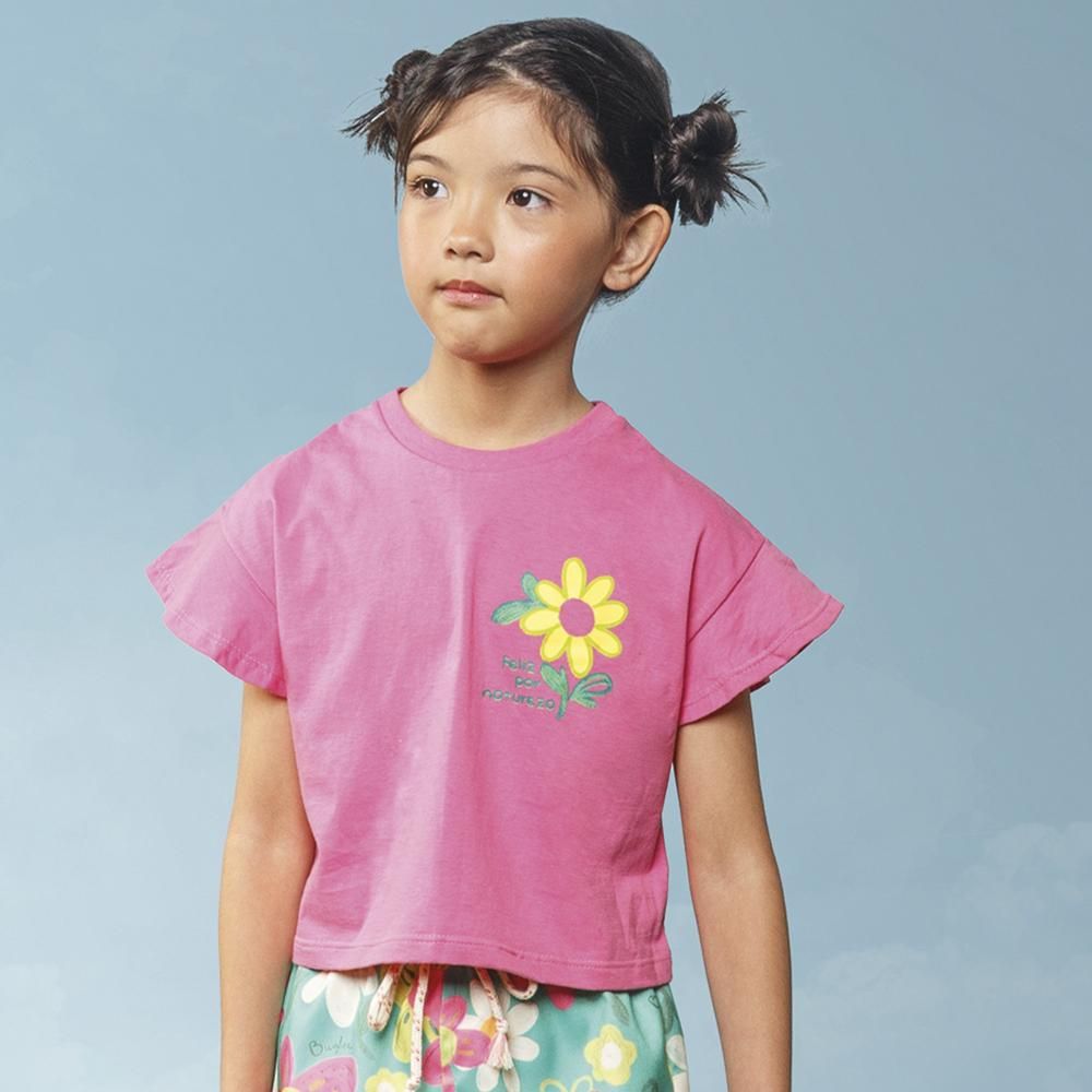 PINK FLOWER T-SHIRT