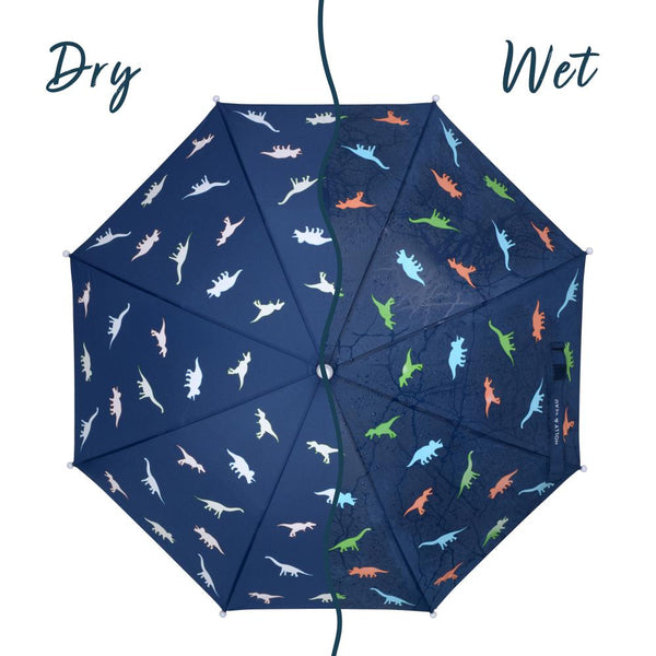 BLUE DINOSAUR UMBRELLA