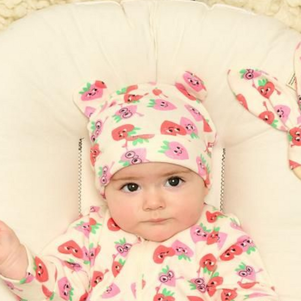 Berry baby hat 100% organic cotton (Copy)