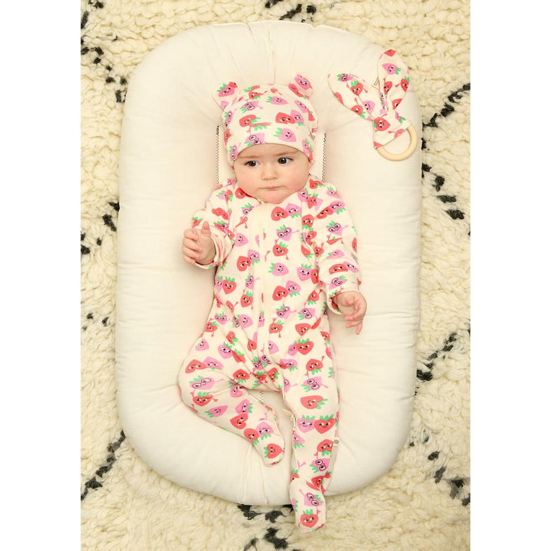 Berry Sleepsuit 100% organic cotton